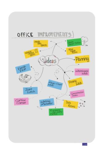 Legamaster Geëmailleerd whiteboard ESSENCE in wit, hoogte x breedte 1500 x 1000 mm