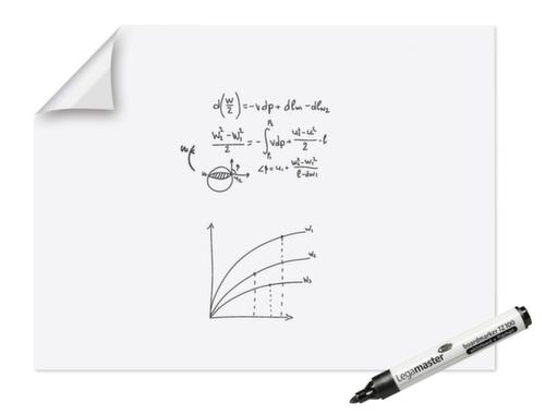 Legamaster whiteboard-folie Magic-Chart, hoogte x breedte 900 x 1200 mm