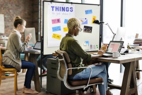 Legamaster verrijdbaar whiteboard PREMIUM PLUS