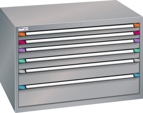 Thurmetall Ladekast met breedte van 1205 mm, 6 lade(n)