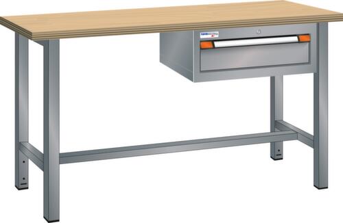 Thurmetall Werkbank, 1 lade, 1 legbord