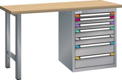 Thurmetall Werkbank, 7 laden