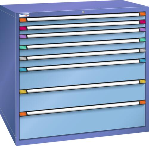 Thurmetall Ladekast met breedte van 1205 mm, 8 lade(n)