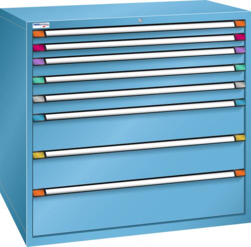 Thurmetall Ladekast met breedte van 1205 mm, 8 lade(n)