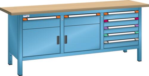 Thurmetall Werkbank, 7 laden, 2 kasten