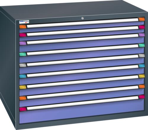 Thurmetall Ladekast met breedte van 1205 mm, 9 lade(n)