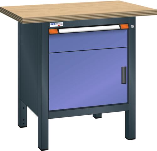 Thurmetall Werkbank, 1 lade, 1 kast