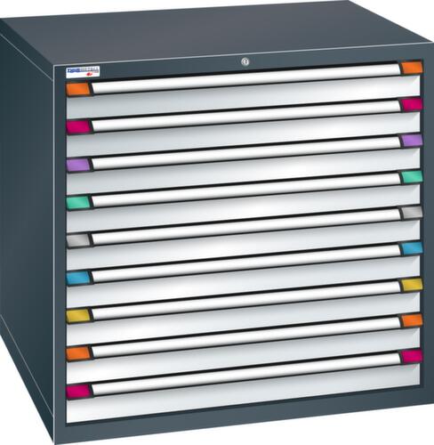 Thurmetall Ladekast met breedte van 1005 mm, 9 lade(n)