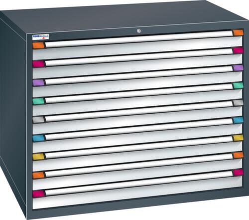 Thurmetall Ladekast met breedte van 1205 mm, 9 lade(n)