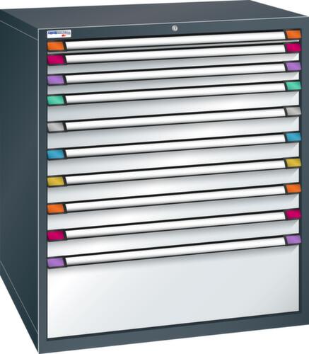 Thurmetall Ladekast met breedte van 1005 mm, 10 lade(n)