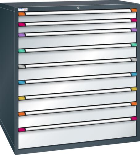 Thurmetall Ladekast met breedte van 1205 mm, 9 lade(n)