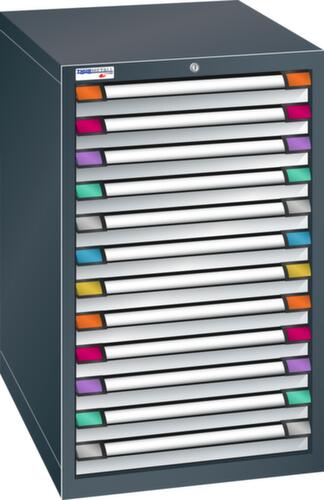 Thurmetall Ladekast met breedte van 605 mm, 12 lade(n)