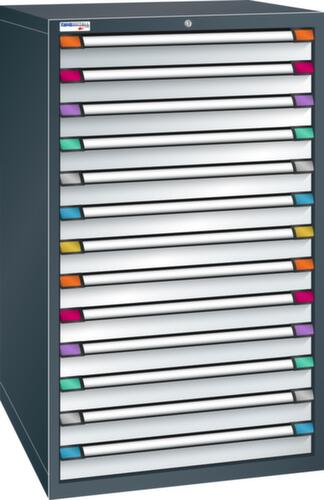 Thurmetall Ladekast met breedte van 805 mm, 13 lade(n)