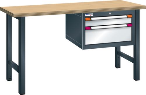 Thurmetall Werkbank, 2 laden