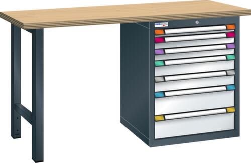 Thurmetall Werkbank, 7 laden