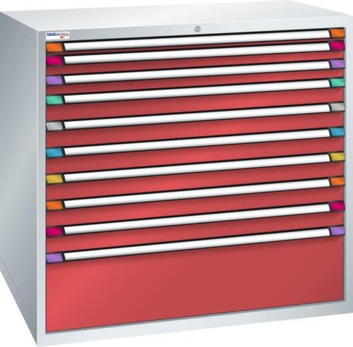 Thurmetall Ladekast met breedte van 1205 mm, 10 lade(n)