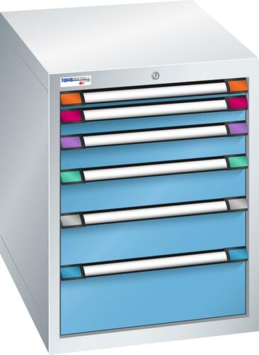 Thurmetall Ladekast met breedte van 605 mm, 6 lade(n)