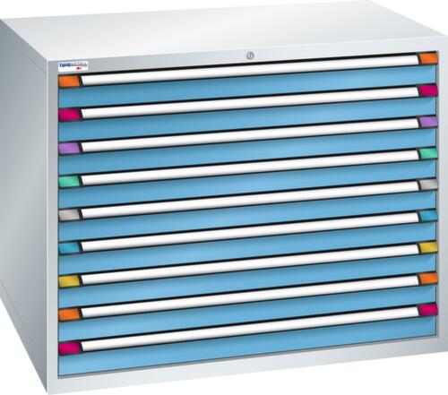 Thurmetall Ladekast met breedte van 1205 mm, 9 lade(n)