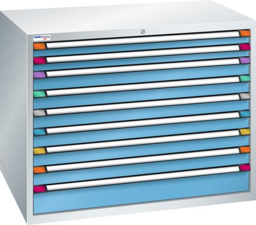 Thurmetall Ladekast met breedte van 1205 mm, 9 lade(n)