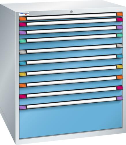 Thurmetall Ladekast met breedte van 1005 mm, 10 lade(n)