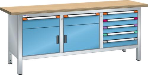 Thurmetall Werkbank, 7 laden, 2 kasten