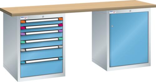 Thurmetall Werkbank, 6 laden, 1 kast