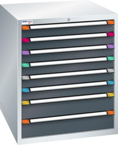 Thurmetall Ladekast met breedte van 805 mm, 8 lade(n)