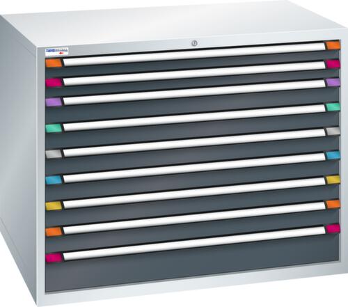 Thurmetall Ladekast met breedte van 1205 mm, 9 lade(n)