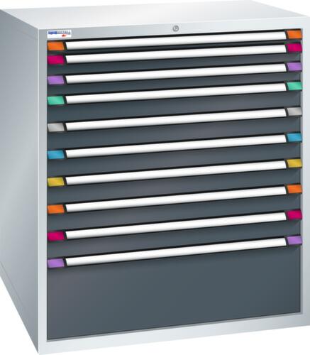 Thurmetall Ladekast met breedte van 1005 mm, 10 lade(n)