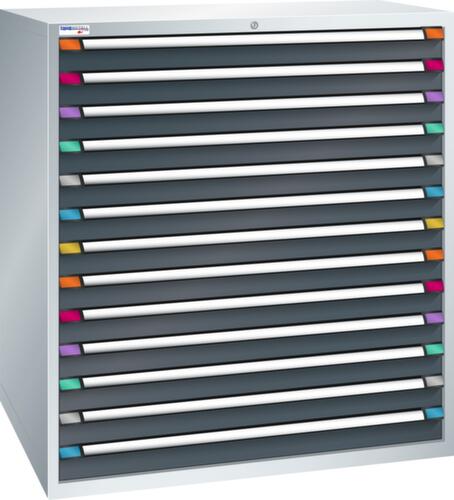 Thurmetall Ladekast met breedte van 1205 mm, 13 lade(n)