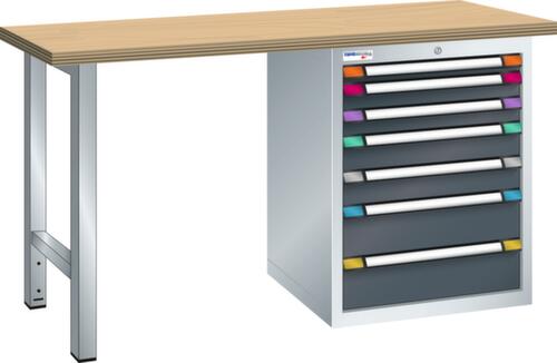 Thurmetall Werkbank, 7 laden
