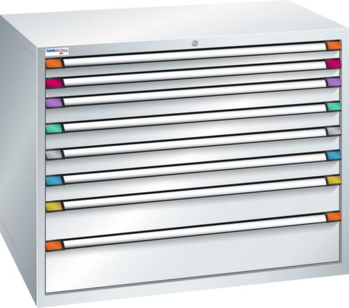 Thurmetall Ladekast met breedte van 1205 mm, 8 lade(n)