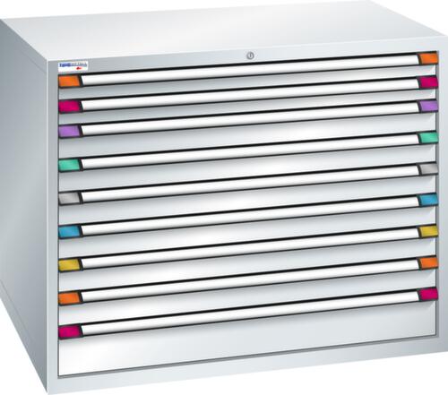 Thurmetall Ladekast met breedte van 1205 mm, 9 lade(n)