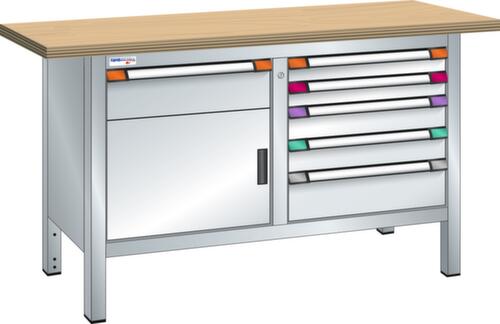 Thurmetall Werkbank, 6 laden, 1 kast