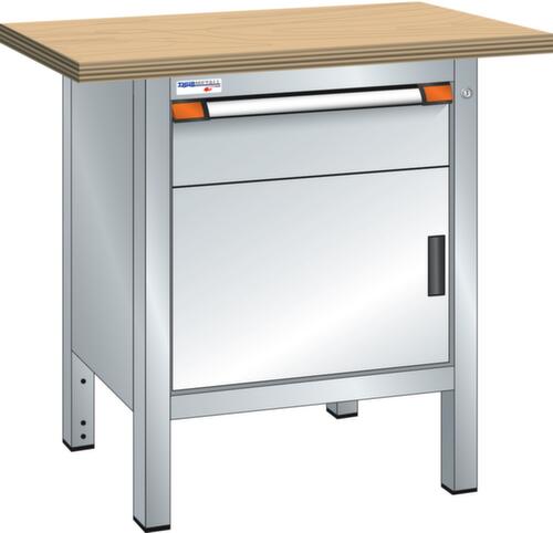 Thurmetall Werkbank, 1 lade, 1 kast