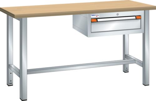 Thurmetall Werkbank, 1 lade, 1 legbord