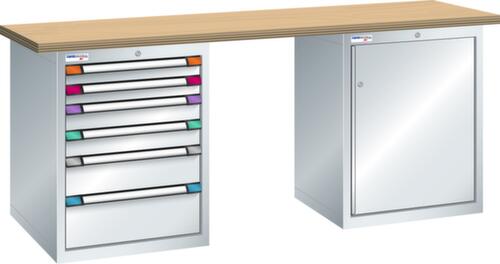 Thurmetall Werkbank, 6 laden, 1 kast