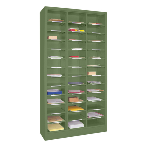 PAVOY Post-/sorteerstelling Basis, breedte 1000 mm, 39 vakken