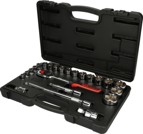 1/2" CHROMEplus dopsleutelset