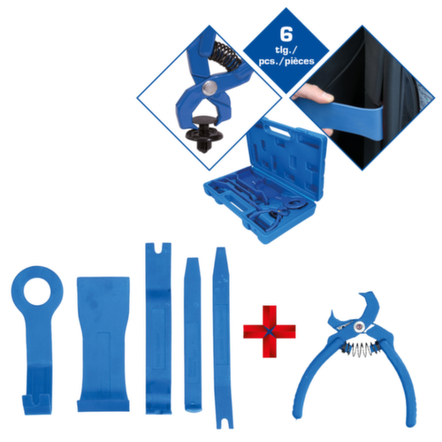 Trim wig bekleding set