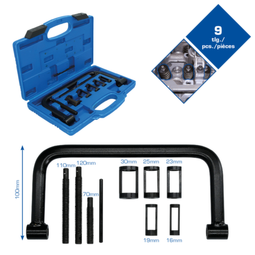 Klepveer montage gereedschap set