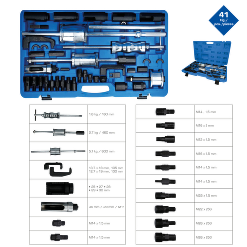 Injector extractorset