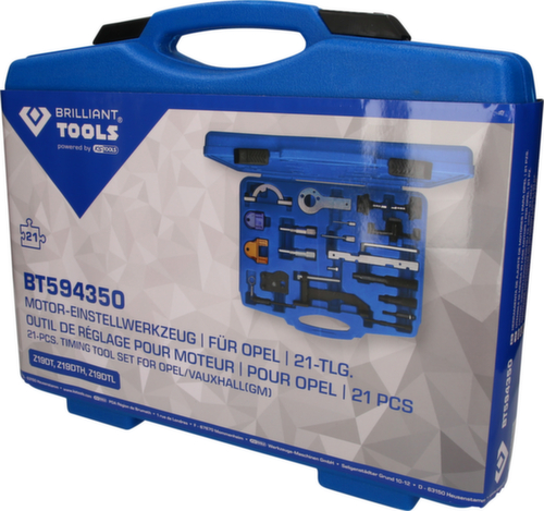 Motorafstelgereedschap voor Opel