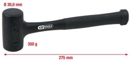 Terugslagvrije hamer met zacht slagvlak