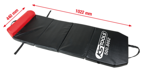 Beschermende mat met handvat