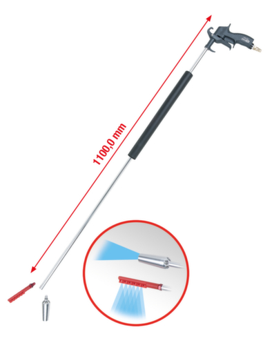 Perslucht uitblaaspistool