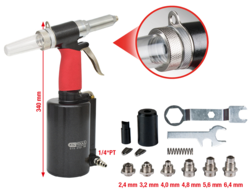 Druckluft-Blindniet-Pistole