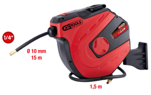 Automatische persluchtslanghaspel