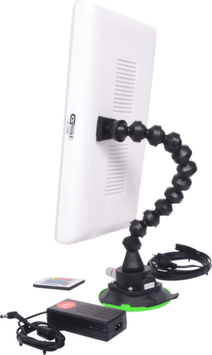 Kuiltjes spiegel met licht