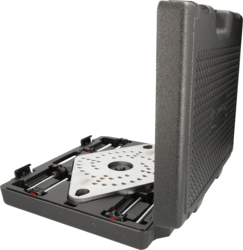 Adapterplaat voor pneumatische statiefveerklem